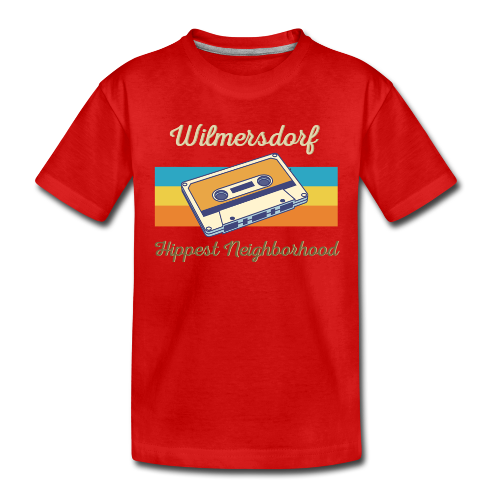 Wilmersdorf Hippest Neighborhood - Teenager Premium T-Shirt - red