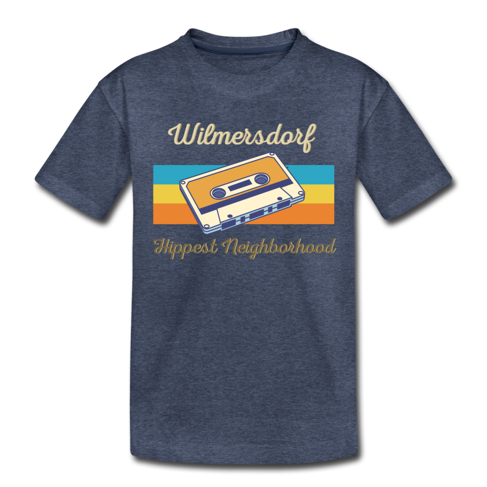 Wilmersdorf Hippest Neighborhood - Teenager Premium T-Shirt - heather blue