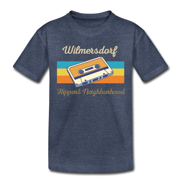 Wilmersdorf Hippest Neighborhood - Teenager Premium T-Shirt - heather blue