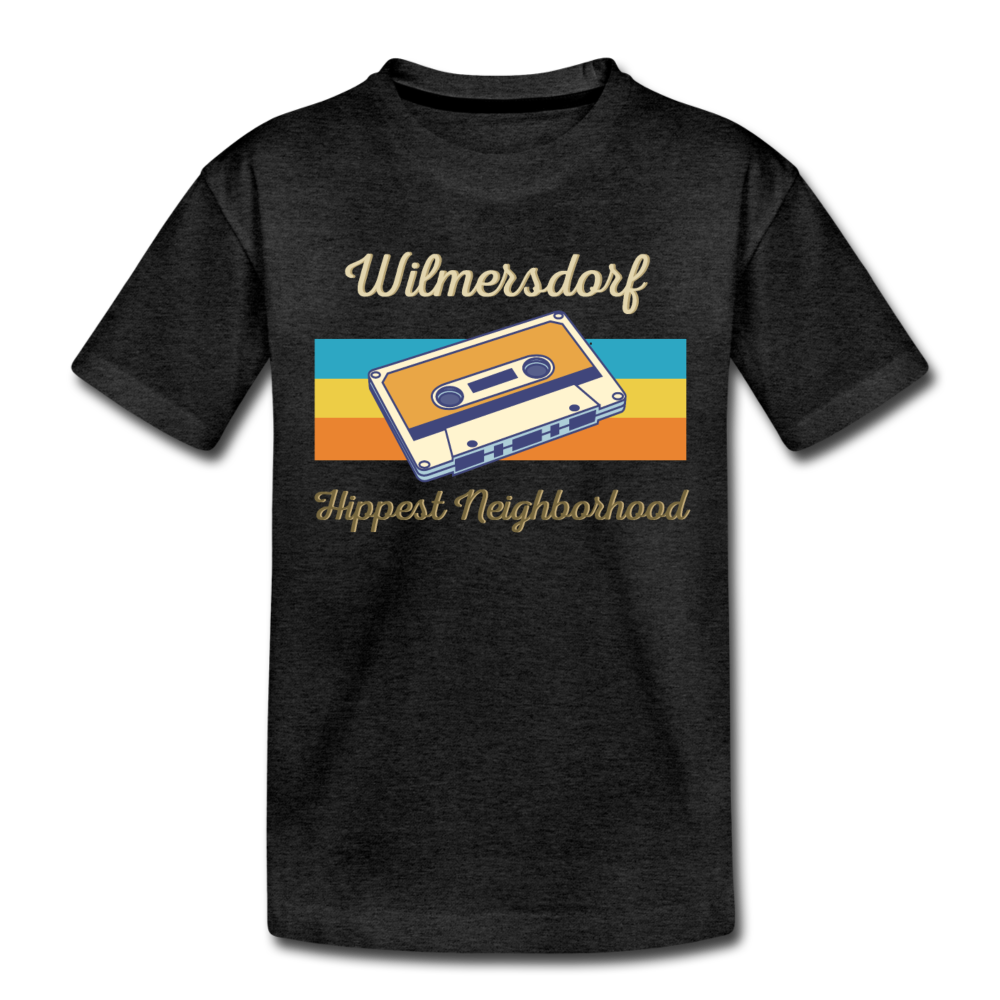 Wilmersdorf Hippest Neighborhood - Teenager Premium T-Shirt - charcoal grey