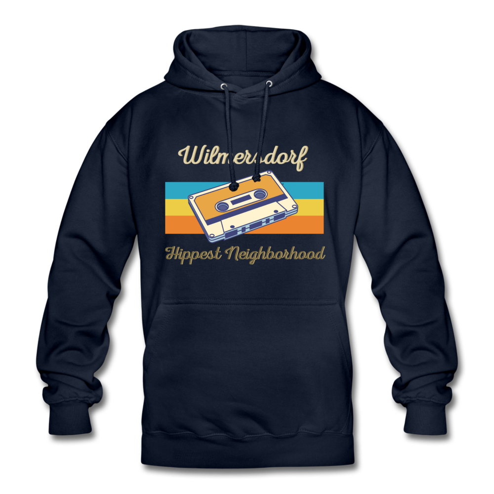 Wilmersdorf Hippest Neighborhood - Unisex Hoodie - navy