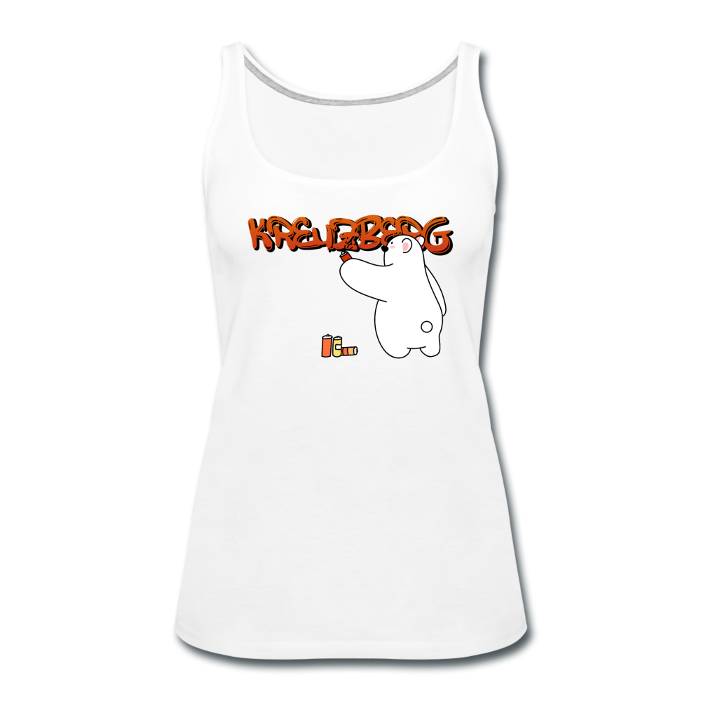 Kreuzberg Graffiti - Frauen Premium Tank Top - white