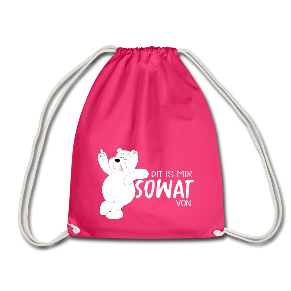 Dit is mir sowat von - Stoffbeutel - Fuchsia