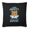 Keene Angst - Sofakissen mit Füllung (45 x 45 cm) - Schwarz