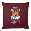 Keene Angst - Sofakissen mit Füllung (45 x 45 cm) - Burgunderrot