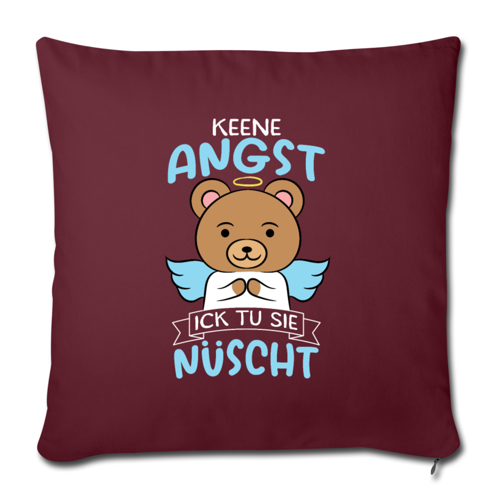 Keene Angst - Sofakissen mit Füllung (45 x 45 cm) - Burgunderrot