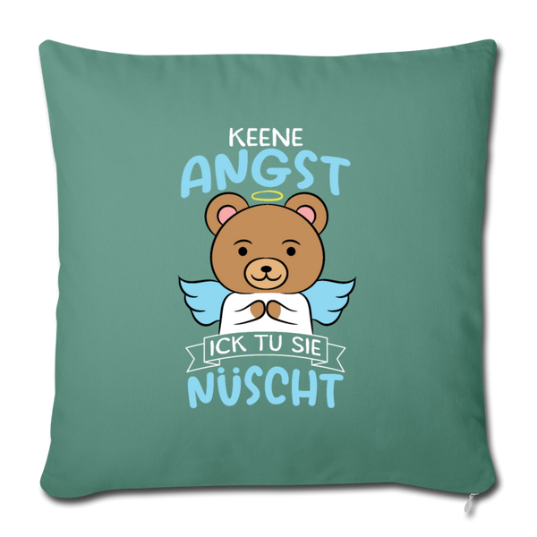 Keene Angst - Sofakissen mit Füllung (45 x 45 cm) - Tanngrün