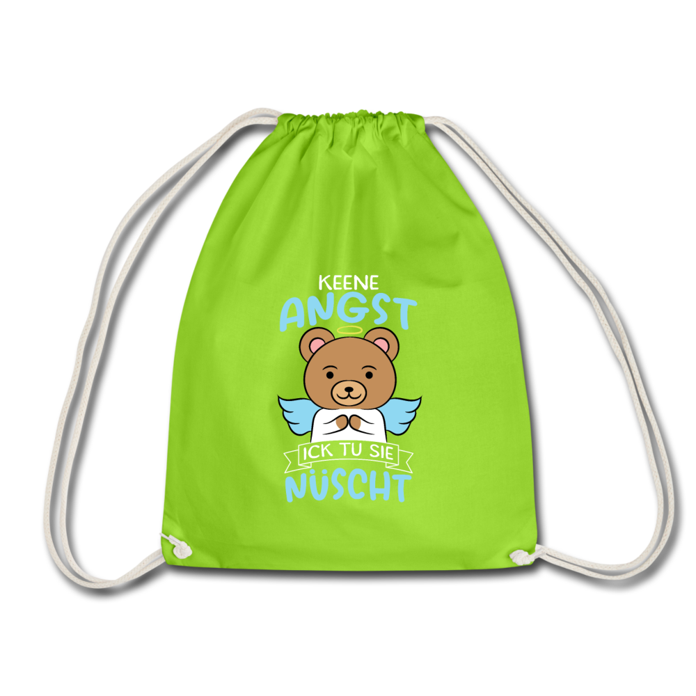 Keene Angst - Turnbeutel - Neongrün