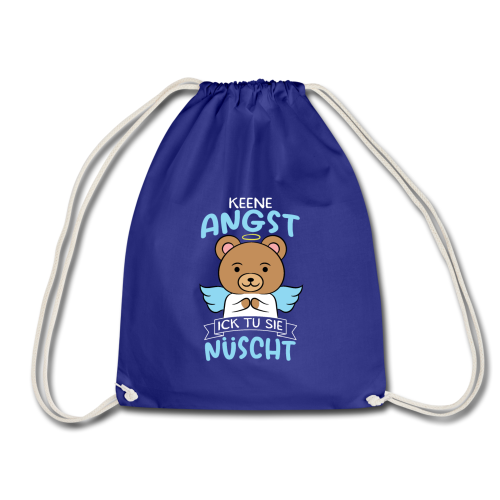 Keene Angst - Turnbeutel - Königsblau