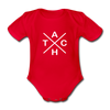 Tach X - Bio-Kurzarmbody - Rot