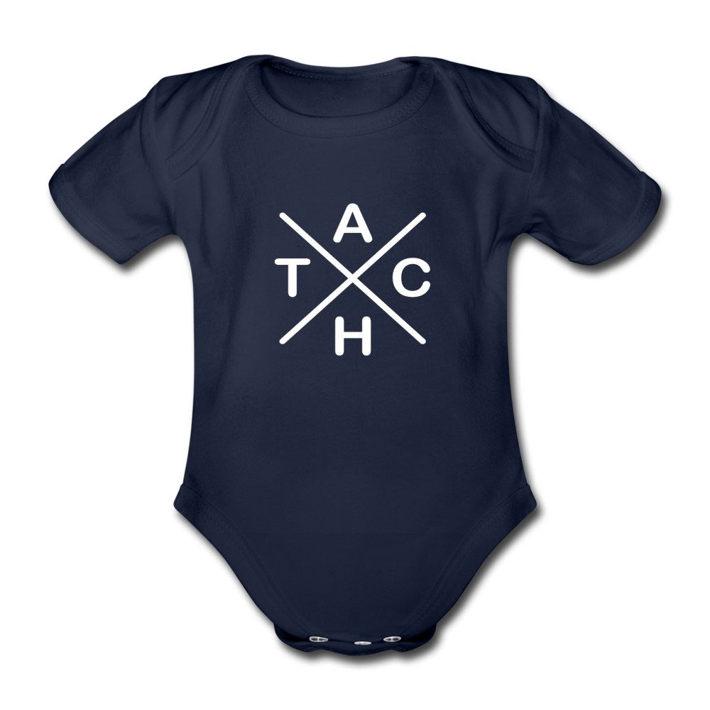 Tach X - Bio-Kurzarmbody - Dunkelnavy