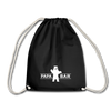 Papa Bär - Turnbeutel - Schwarz