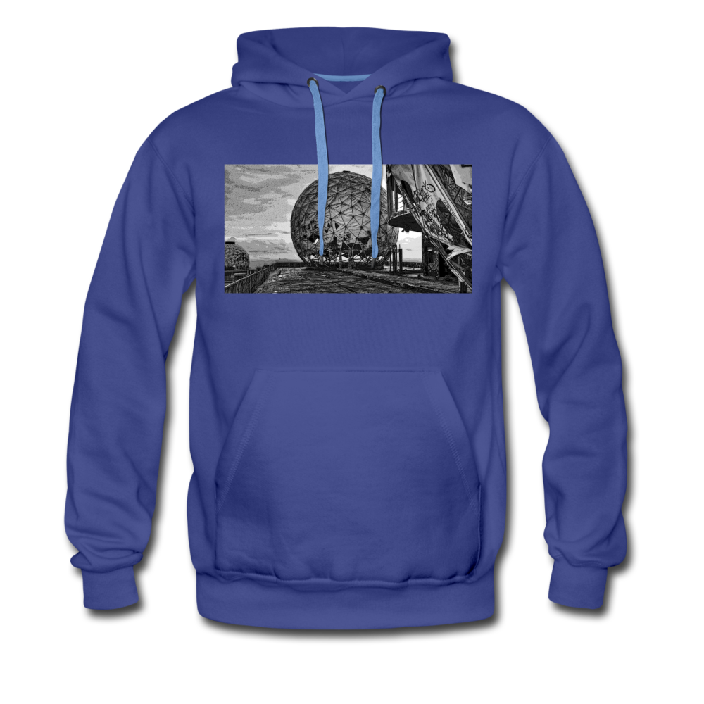 Teufelsberg im Bild - Männer Premium Hoodie - Königsblau