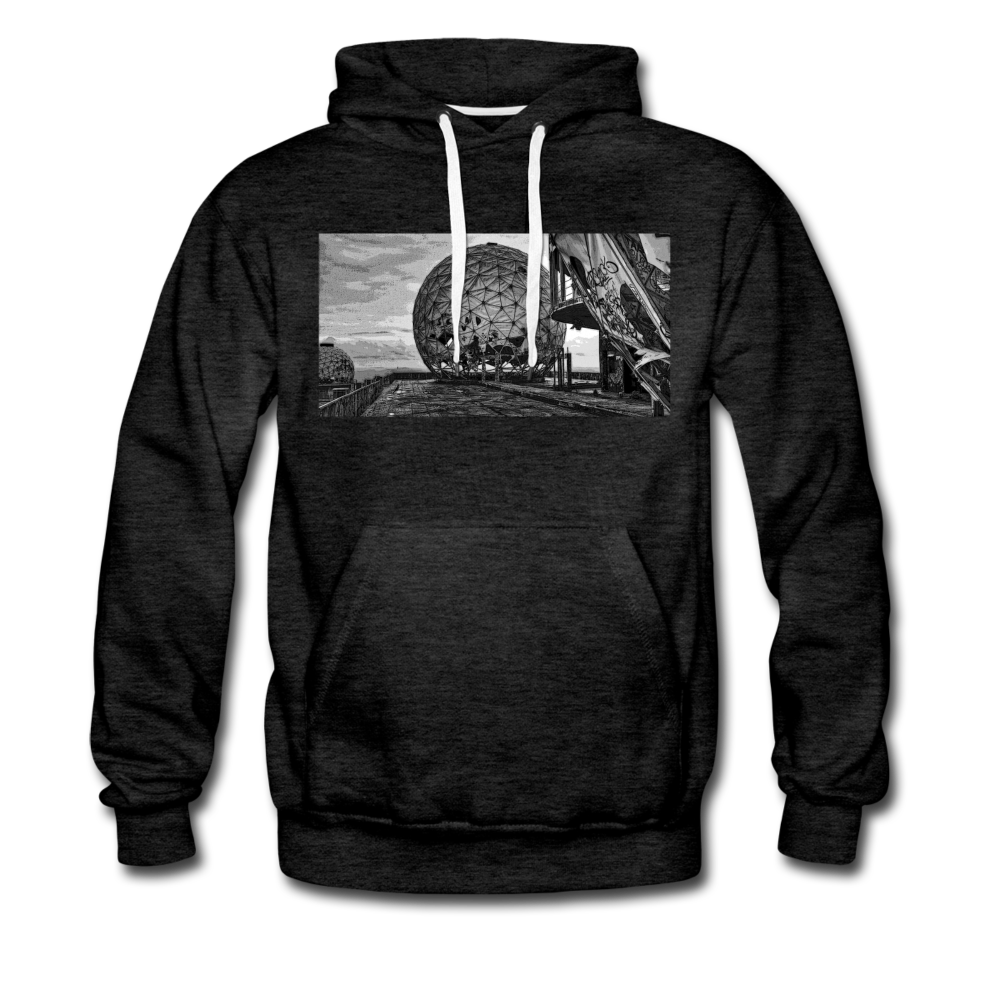 Teufelsberg im Bild - Männer Premium Hoodie - Anthrazit