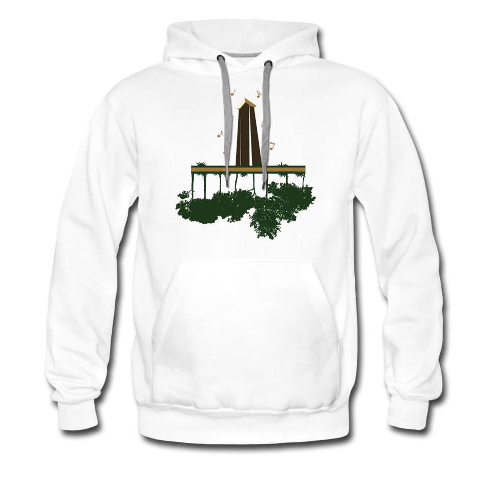 Carillon Tiergarten - Männer Premium Hoodie - Weiß
