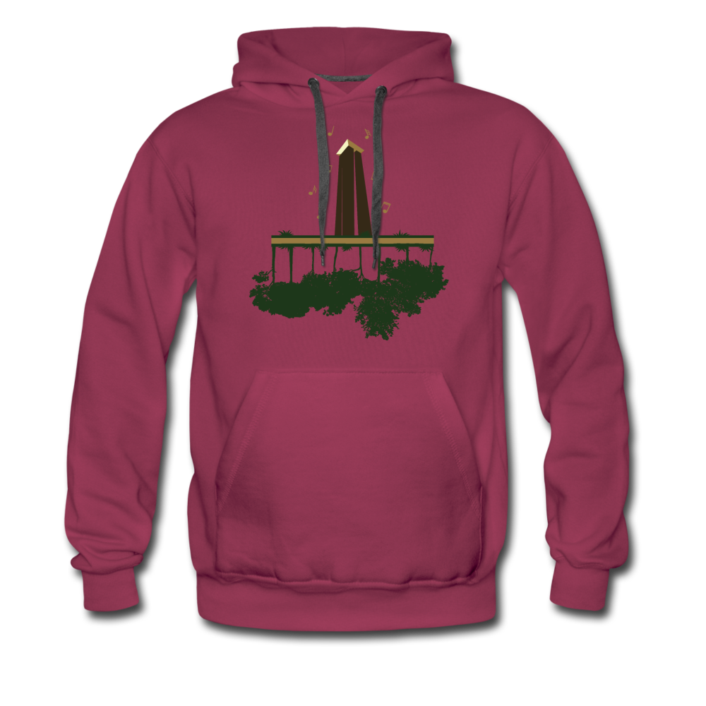 Carillon Tiergarten - Männer Premium Hoodie - Bordeaux