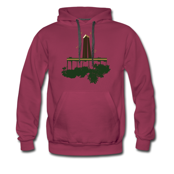 Carillon Tiergarten - Männer Premium Hoodie - Bordeaux