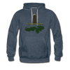 Carillon Tiergarten - Männer Premium Hoodie - Jeansblau