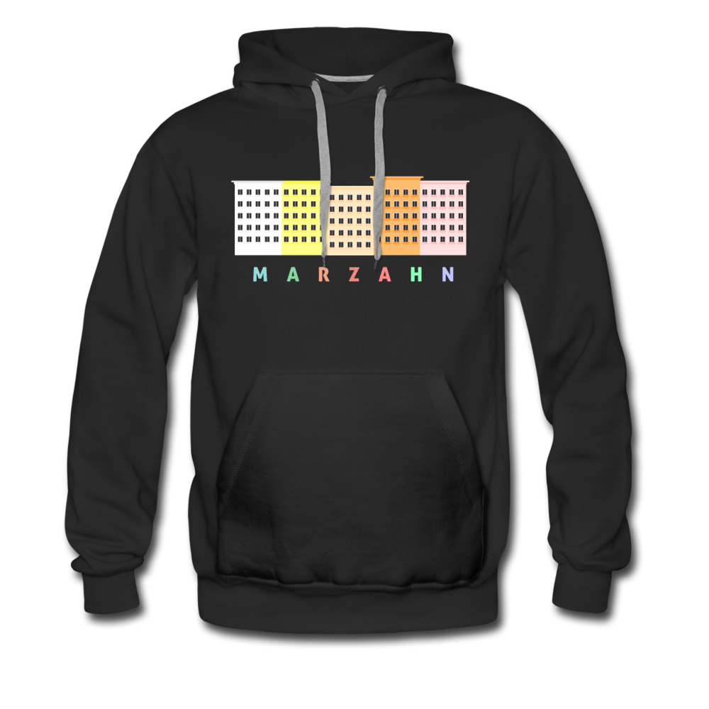 Marzahn - Männer Premium Hoodie - Schwarz