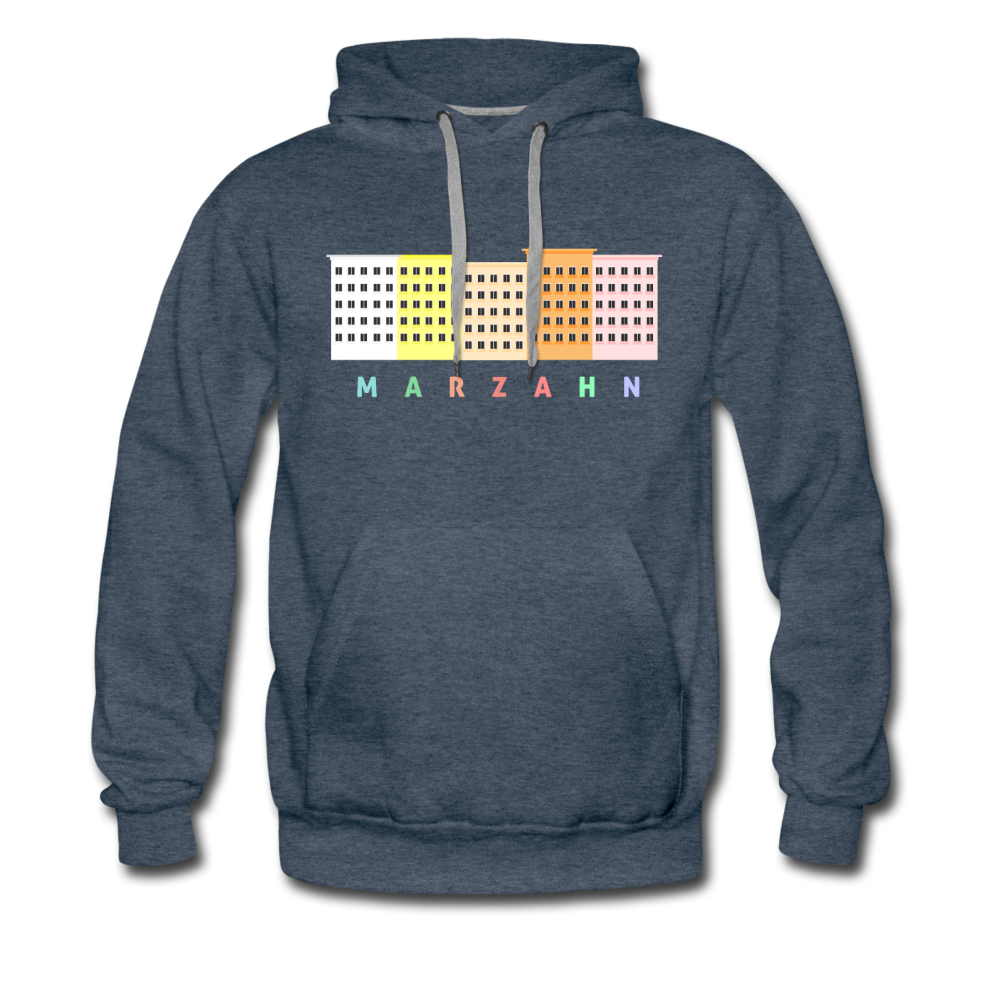 Marzahn - Männer Premium Hoodie - Jeansblau