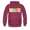 Wohnraum Pankow - Männer Premium Hoodie - Bordeaux