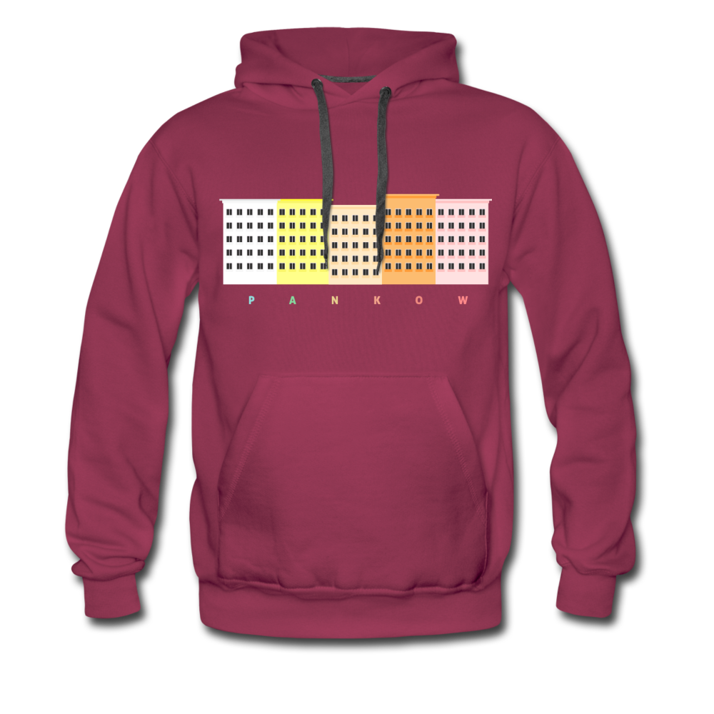 Wohnraum Pankow - Männer Premium Hoodie - Bordeaux