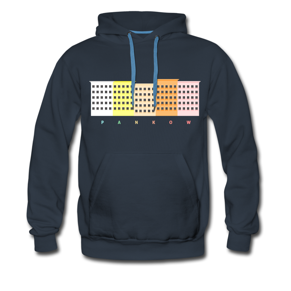 Wohnraum Pankow - Männer Premium Hoodie - Navy