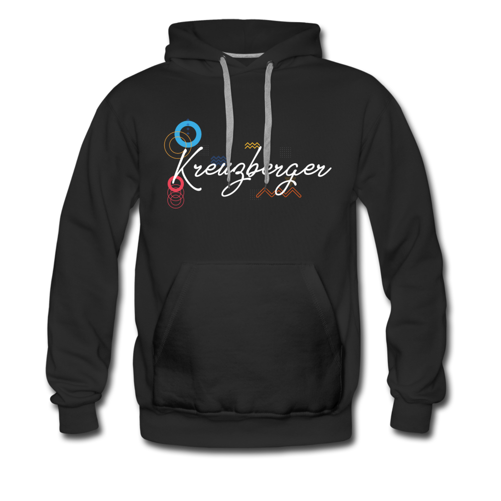 Kreuzberger - Männer Premium Hoodie - Schwarz