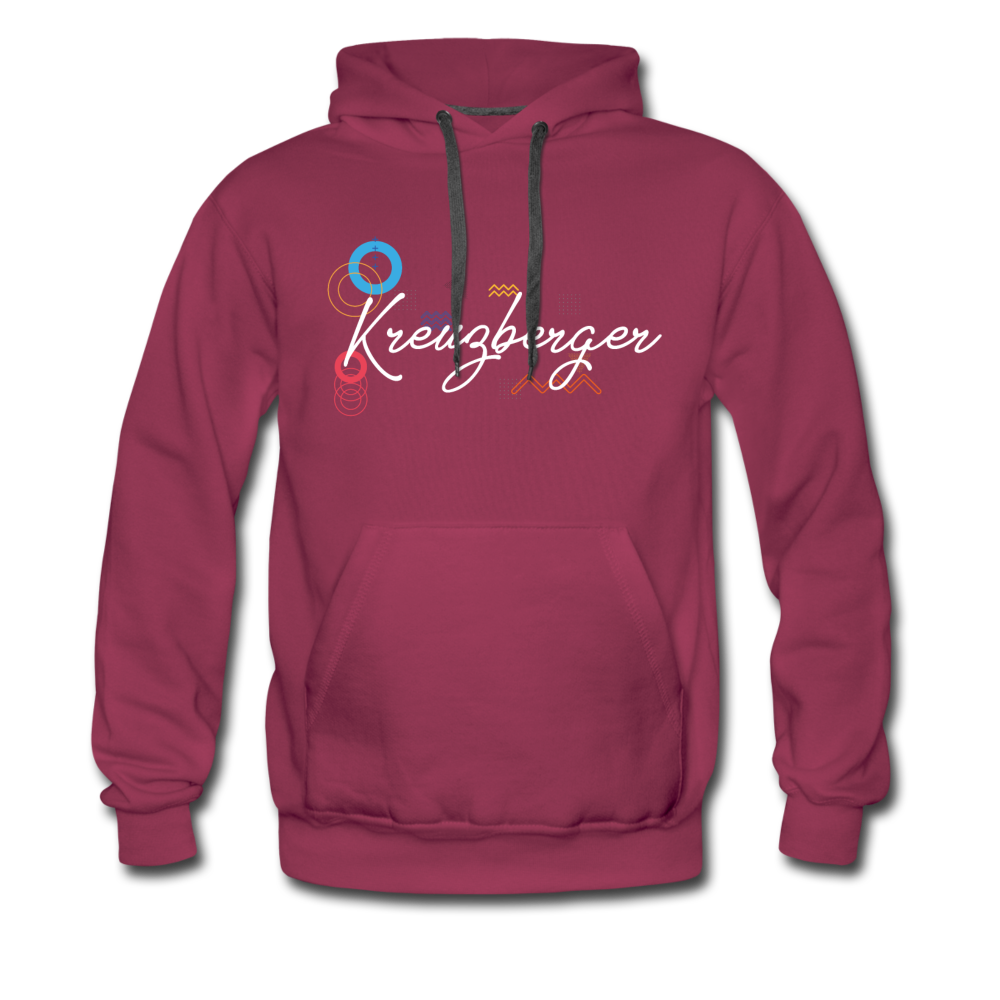 Kreuzberger - Männer Premium Hoodie - Bordeaux