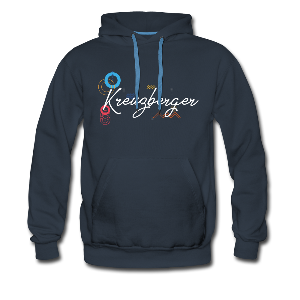 Kreuzberger - Männer Premium Hoodie - Navy