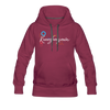 Kreuzbergerin - Frauen Premium Hoodie - Bordeaux