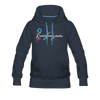 Kreuzbergerin - Frauen Premium Hoodie - Navy