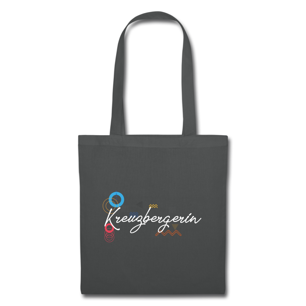 Kreuzbergerin - Stoffbeutel - Graphite