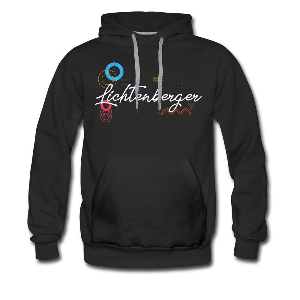 Lichtenberger - Männer Premium Hoodie - Schwarz