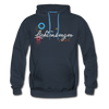 Lichtenberger - Männer Premium Hoodie - Navy