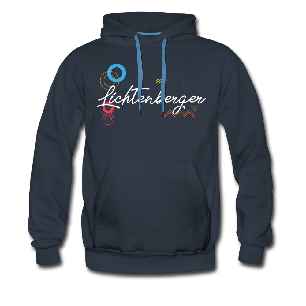 Lichtenberger - Männer Premium Hoodie - Navy