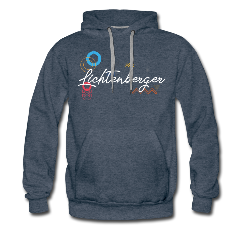 Lichtenberger - Männer Premium Hoodie - Jeansblau
