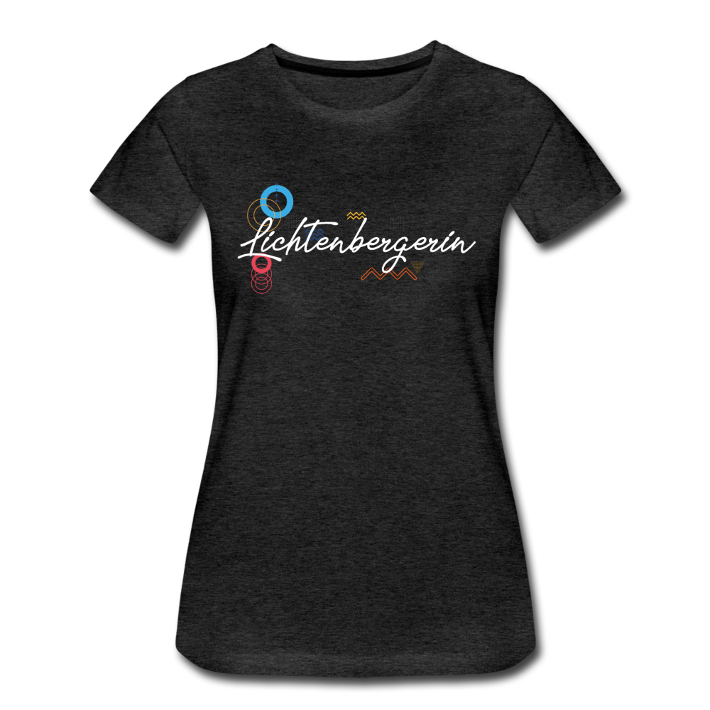 Lichtenbergerin - Frauen Premium T-Shirt - Anthrazit