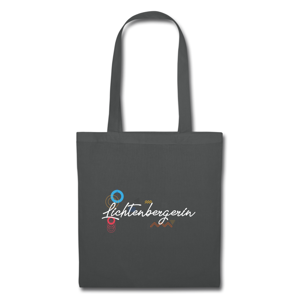 Lichtenbergerin - Stoffbeutel - Graphite