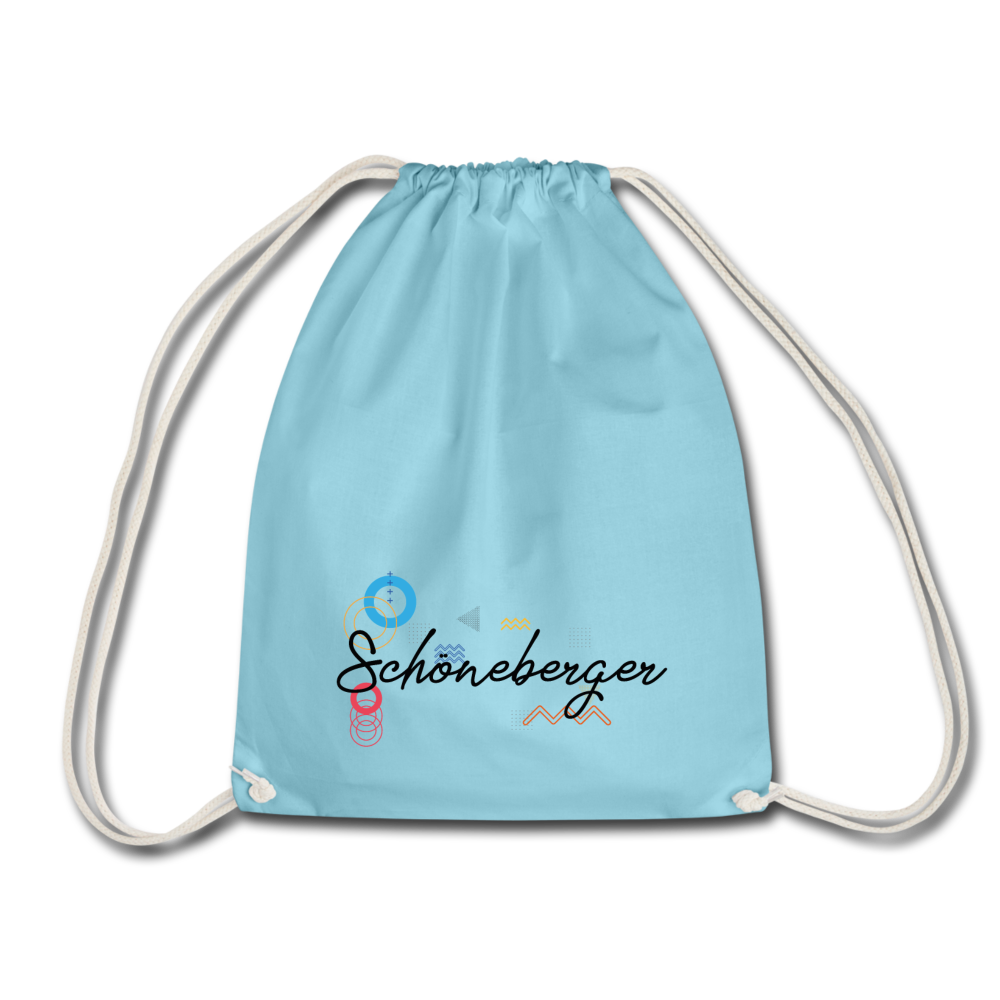 Schöneberger - Turnbeutel - Aqua