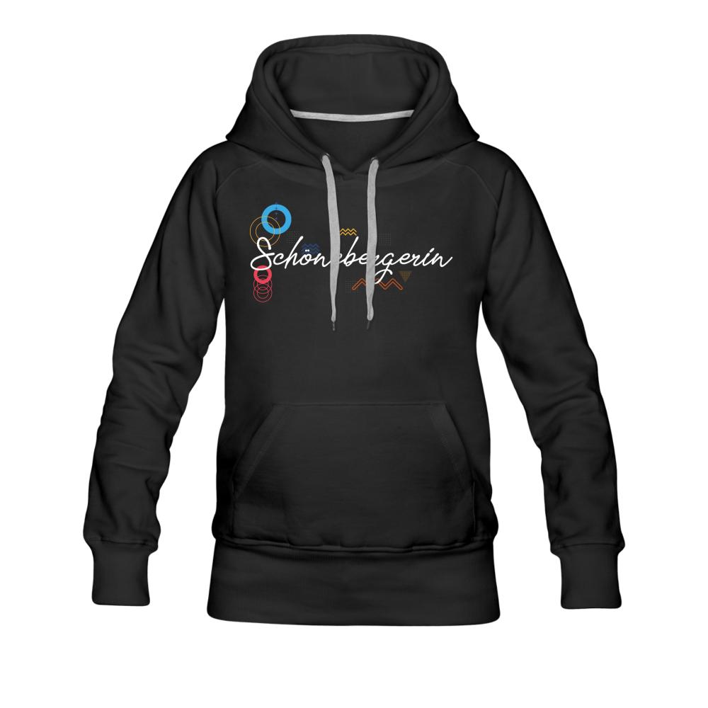 Schönebergerin - Frauen Premium Hoodie - Schwarz