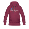 Schönebergerin - Frauen Premium Hoodie - Bordeaux