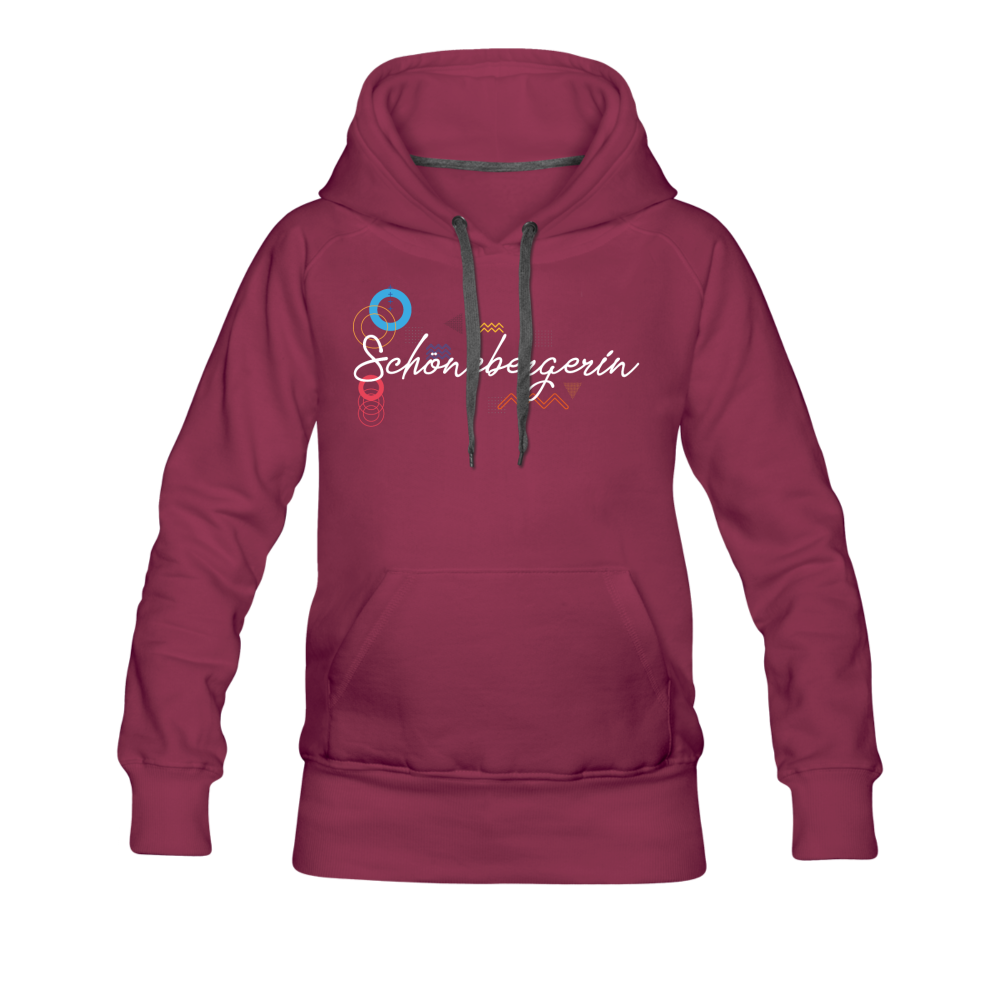 Schönebergerin - Frauen Premium Hoodie - Bordeaux
