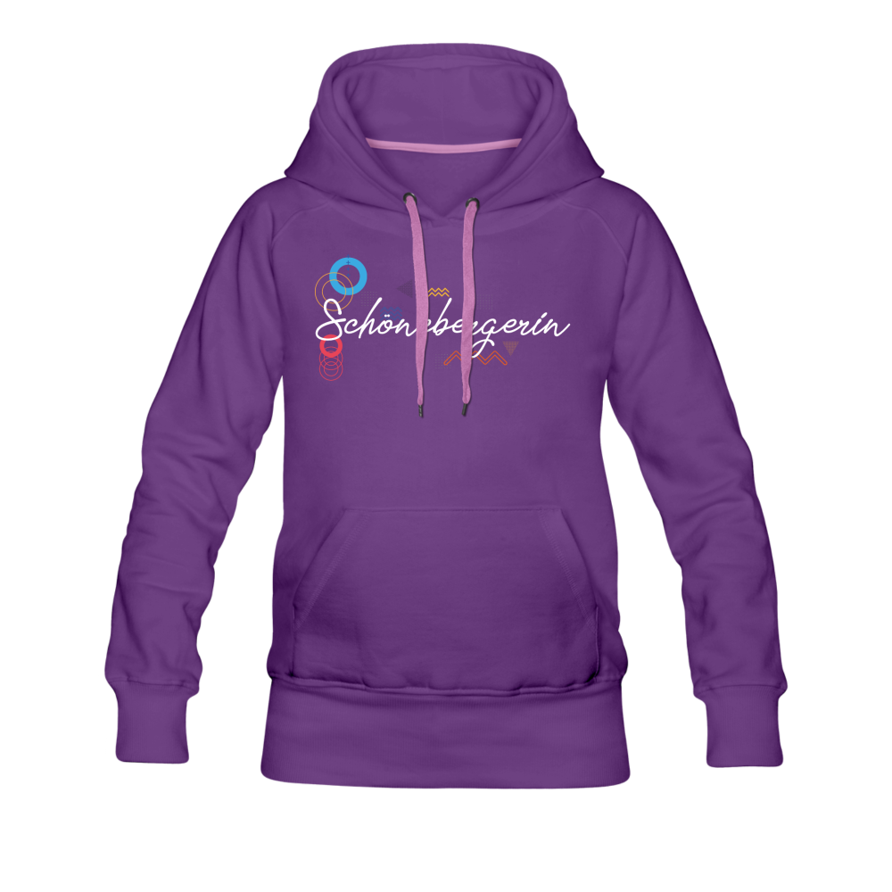 Schönebergerin - Frauen Premium Hoodie - Purple