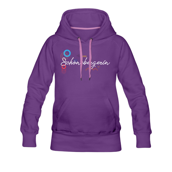 Schönebergerin - Frauen Premium Hoodie - Purple