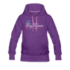 Steglitzerin - Frauen Premium Hoodie - Purple