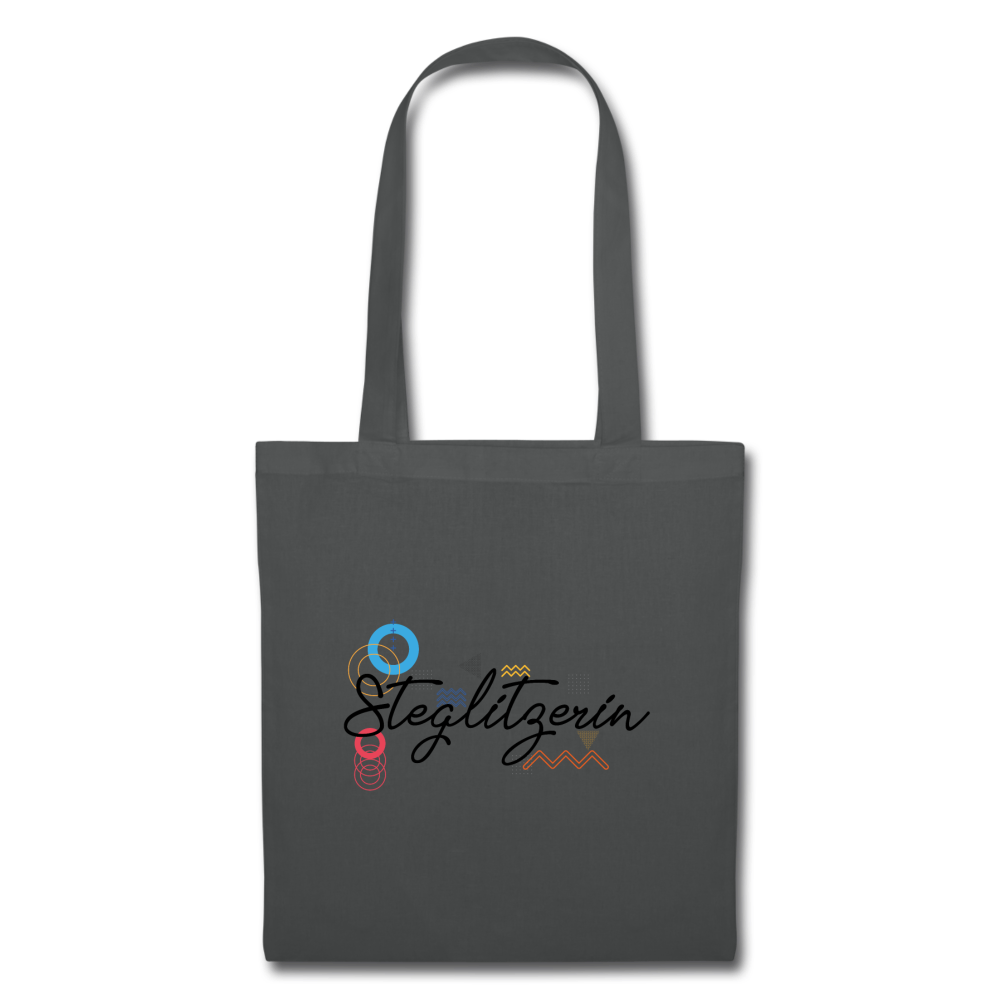 Steglitzerin - Stoffbeutel - Graphite
