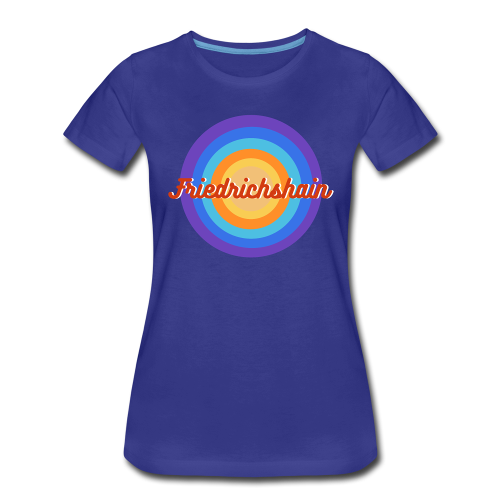 Friedrichshain Retro - Frauen Premium T-Shirt - Königsblau