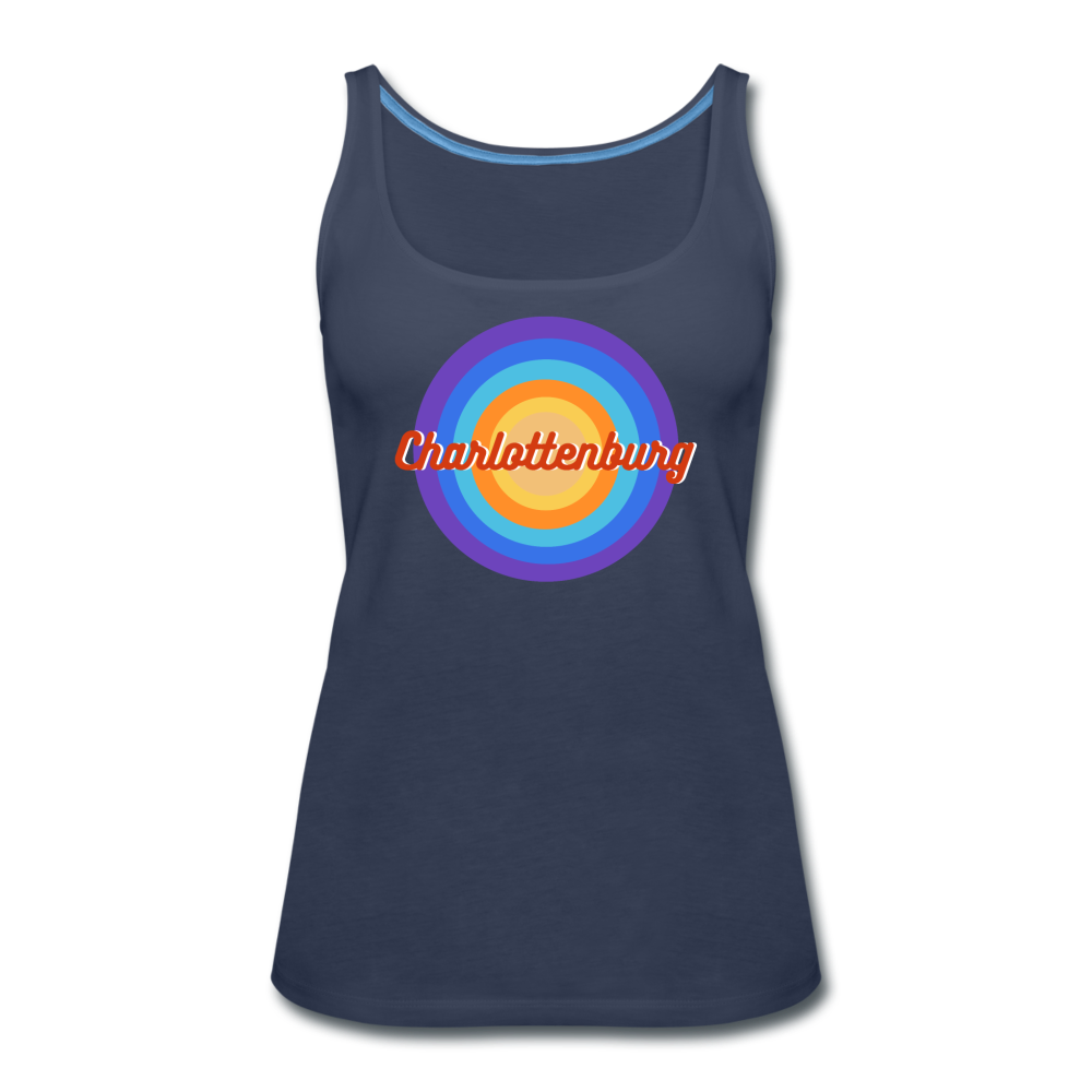 Charlottenburg Retro - Frauen Premium Tank Top - Navy