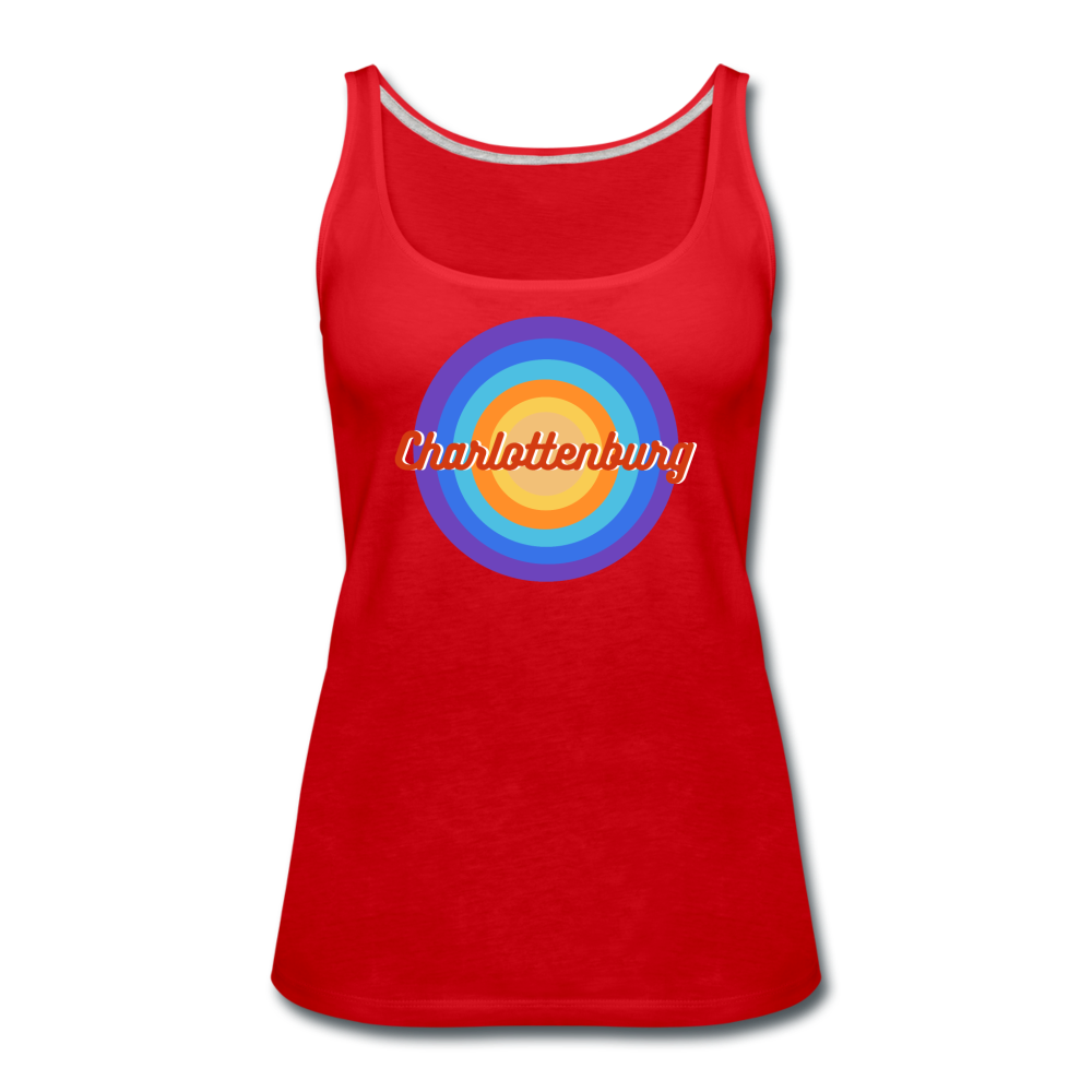 Charlottenburg Retro - Frauen Premium Tank Top - Rot